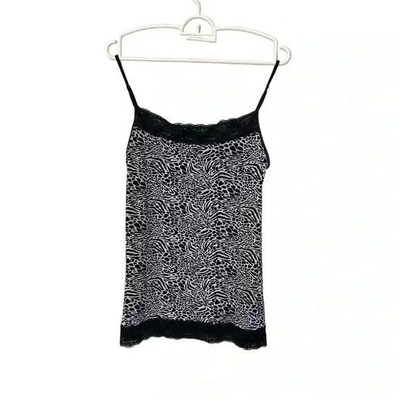 Jockey animal print Cami with lace trim.  Size XL, EUC - Picture 1 of 5